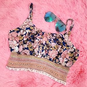 Lily rose crop top